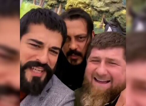 Çeçenistan lideri Zabitlə Buraka ziyafət verdi – VİDEO