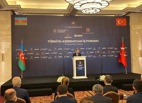 Nazir Azərbaycan-Türkiyə biznes forumundan yazdı – FOTO