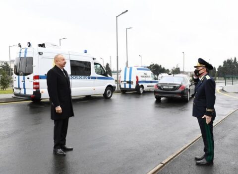 Prezident Baş Prokurorluğun yeni inzibati binasının açılışında – VİDEO – YENİLƏNİB