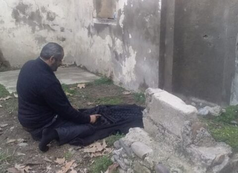 Liviya səfiri Zəngilanda dağıdılmış məsciddə namaz qıldı
