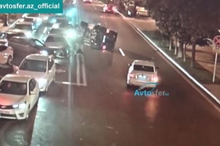 Prezident Administrasiyasının yanında “Galendewagen” aşdı – ANBAAN VİDEO