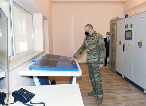 Prezident və Birinci vitse-prezident Güləbird SES-in açılışında – FOTOLAR