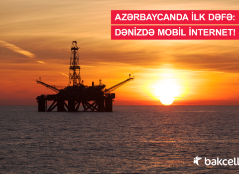 Azərbaycanda ilk dəfə: dənizdə mobil internet – BAKCELL-dən YENİLİK