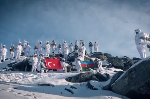 “Qış təlimi-2021”-dən yeni görüntülər – VİDEO