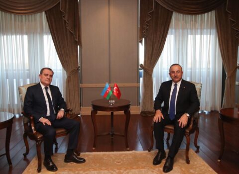 XİN nazirlərin görüşü ilə bağlı məlumat yaydı – FOTO