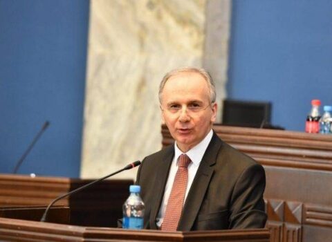 Gürcüstanda nazir istefa verdi