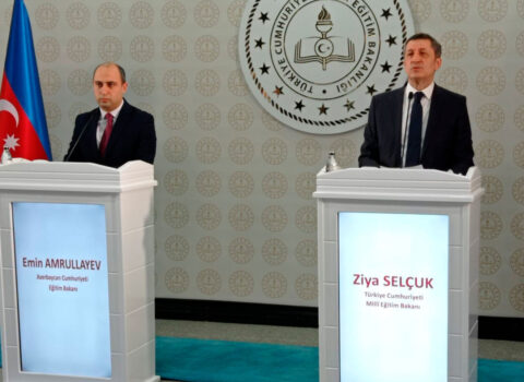 Emin Əmrullayev Ziya Selçukla görüşdü