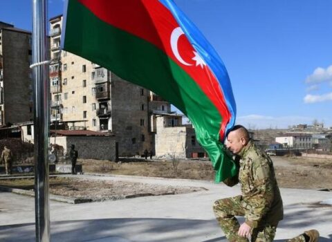 Ali Baş Komandan Laçında bayrağımızı ucaltdı – VİDEO