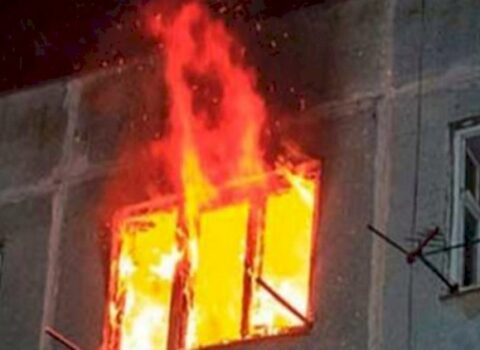 Yevlaxda müəmmalı yanğın – Sahibkar qadını qətlə yetirib sonra yandırıblar? – FOTO