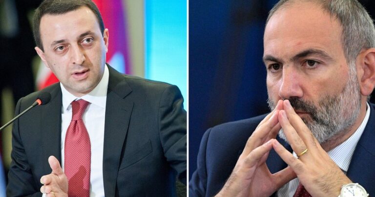 İrakli Qaribaşvili ilə Paşinyan arasında telefon danışığı oldu İrakli Qaribaşvili ilə Paşinyan arasında telefon danışığı oldu