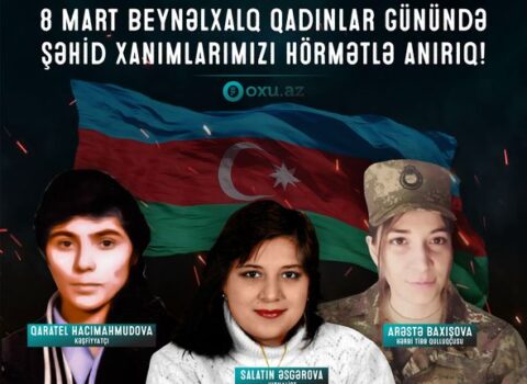 Sinəsini güllə qabağına verən ŞƏHİD XANIMLARIMIZ