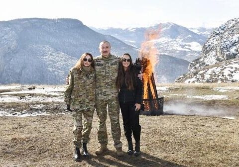 “BBC Farsca” Prezidentin Şuşada qaladığı tonqalı paylaşdı – FOTO