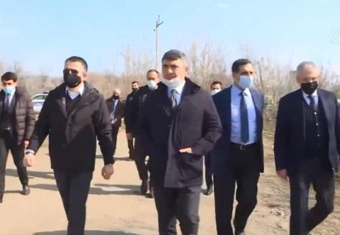 Azərbaycan və Türkiyə nazirləri Qarabağda – FOTO