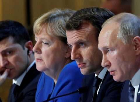 Putin, Merkel və Makrondan kritik Donbass qərarı – Zelenskisiz müzakirə
