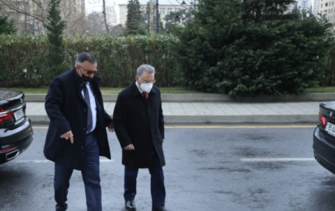 Ramiz Mehdiyev YAP-ın qurultayında – FOTOLAR