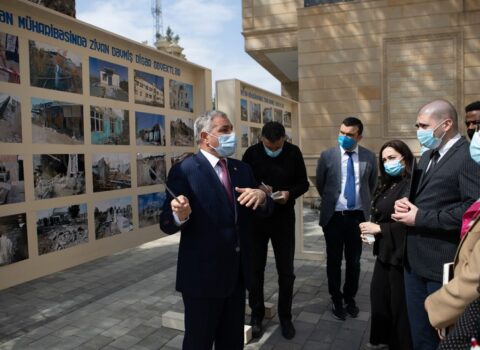 BMT nümayəndələri erməni terroruna məruz qalmış bölgələrdə oldu – FOTO