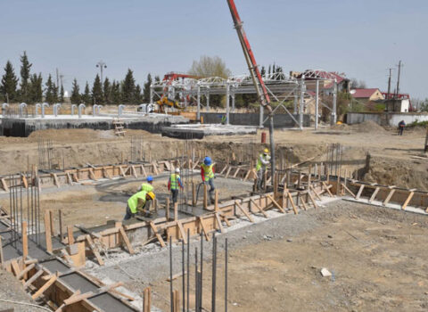 Yevlaxda içməli su təchizatı infrastrukturu yenidən qurulur – FOTOLAR