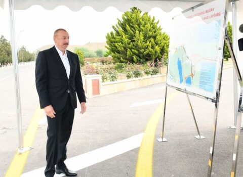 Hacıqabul-Muğan avtomobil yolu istifadəyə verildi – YENİLƏNİB