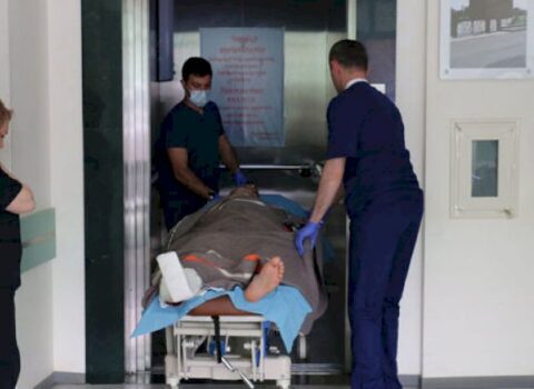 Cəbrayılda yaralanan erməni FHN dəstə komandirini Azərbaycan hərbçiləri xilas etdi – Foto