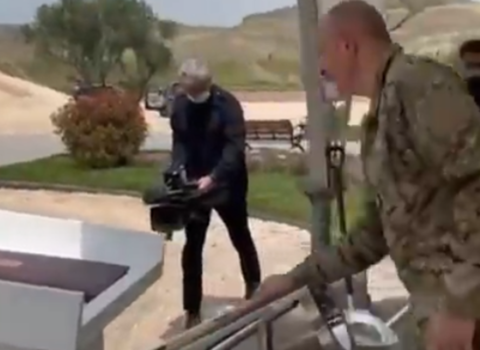 Prezident zəngilanlılarla birgə “Ağıllı kənd”in təməlini qoydu – Video