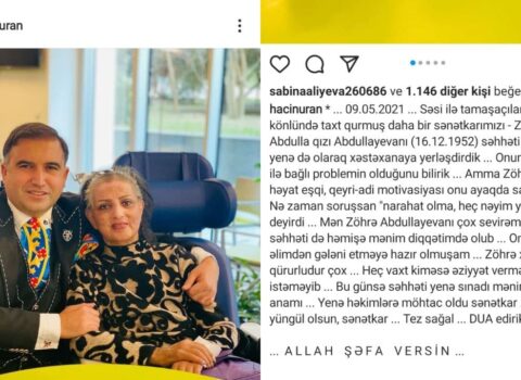 Əməkdar artist xəstəxanaya yerləşdirildi – FOTO