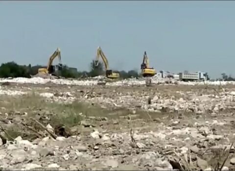 Ağdam şəhərində tikinti işlərinə start verildi – VİDEO