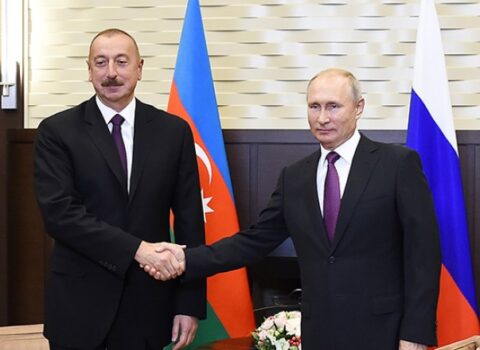 Putin İlham Əliyevi təbrik etdi