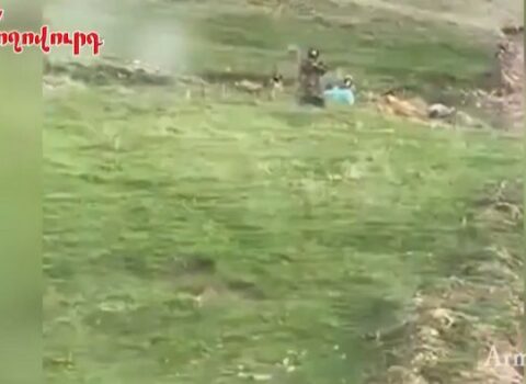 Azərbaycan hərbçilərinin Zəngəzurdan yeni görüntüləri yayılıb – VİDEO