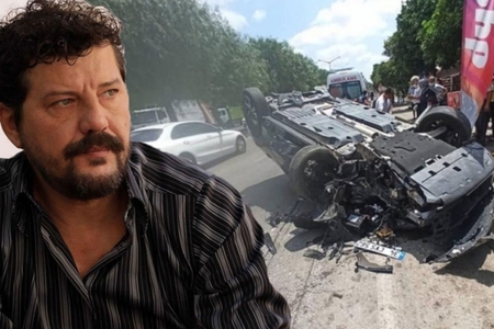 Türkiyənin məşhur aktyoru qəzaya düşdü