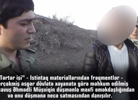 “Tərtər” cinayətindən daha bir SENSASİON VİDEO – Çavuş düşmənlə necə əməkdaşlıq edir?
