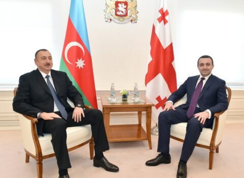 Prezident İrakli Qaribaşvilini qəbul etdi – FOTO – YENİLƏNİB