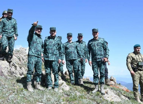 Prezidentin köməkçisi və DSX rəisi Qubadlıda – FOTOLAR