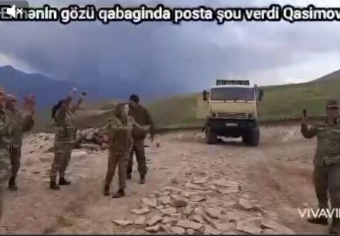 Azərbaycan əsgərləri sərhəddə rəqs etdilər –  Yeni görüntülər