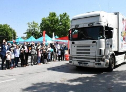 Qardaş ölkədən Azərbaycana “Hədiyyə karvanı” – FOTO