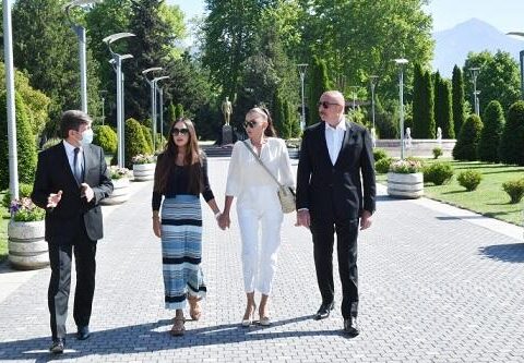 Qəbələ Dəmir yolu Vağzalının və Ləki stansiyası-Qəbələ birxətli dəmir yolunun açılışı olub –  FOTO