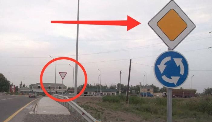 Bu yollarda yeni yol nişanları quraşdırılır Bu yollarda yeni yol nişanları quraşdırılır