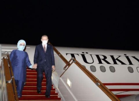 Rəcəb Tayyib Ərdoğan Azərbaycana gəldi – FOTO/VİDEO