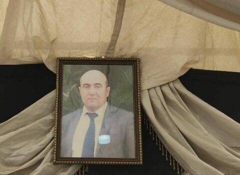 Kəlbəcərdə minaya düşərək həlak olan məmurla vida mərasimi keçirilir