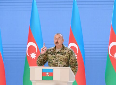 İlham Əliyev: “Birinci erməni dövləti bizim tarixi torpağımızda yaradılıb”