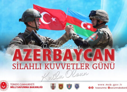 Türkiyə Müdafiə Nazirliyi Azərbaycan hərbçilərini təbrik etdi