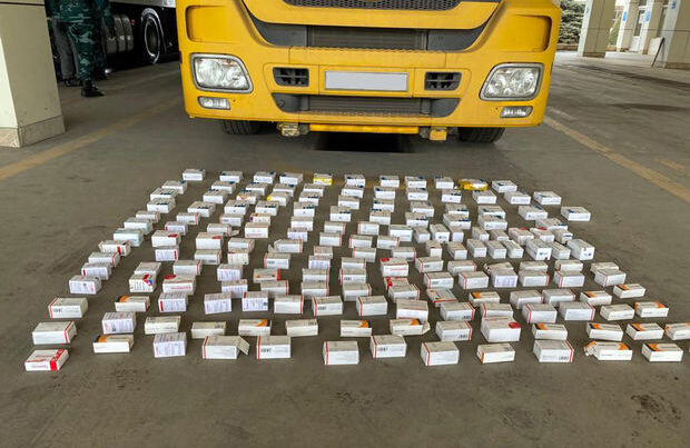 Rusiyadan gətirilən külli miqdarda dərman Azərbaycana buraxılmadı – FOTO Rusiyadan gətirilən külli miqdarda dərman Azərbaycana buraxılmadı – FOTO
