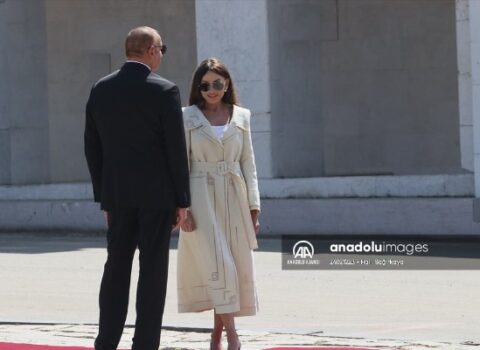 Prezidentlə xanımı “Anadolu”nun obyektivində – FOTOLAR