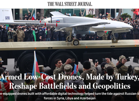 “Bayraktar” Qarabağda vəziyyəti dəyişdi” – “The Wall Street Journal”