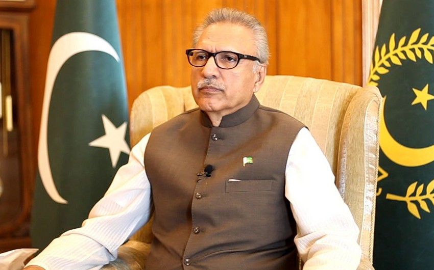 Pakistan Prezidenti İlham Əliyevi təbrik etdi