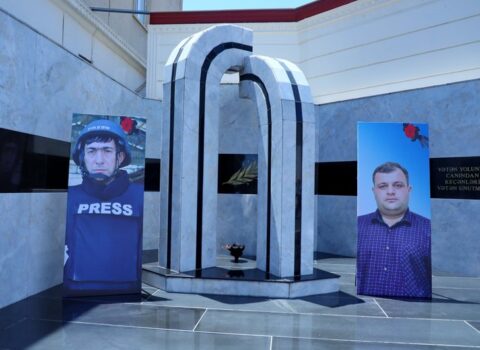 Məhərrəm İbrahimov və Sirac Abışovun xatirəsi əbədiləşdirildi – FOTOLAR