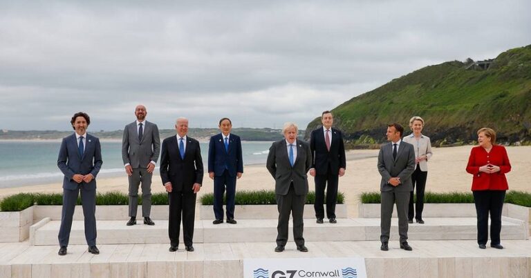 G7 liderləri Çinə uyğur türkləri və COVID-19-la bağlı çağırış etdilər G7 liderləri Çinə uyğur türkləri və COVID-19-la bağlı çağırış etdilər