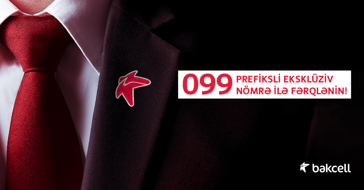 “Bakcell”dən 099 prefiksi ilə “xüsusi” və “eksklüziv” nömrələr | KONKRET