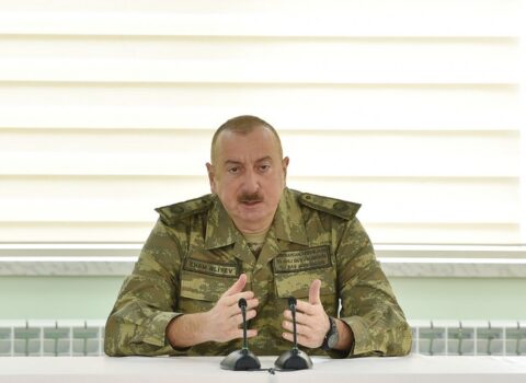 Ali Baş Komandan Ordunun rəhbər və şəxsi heyətinin bir qrupu ilə görüşdü