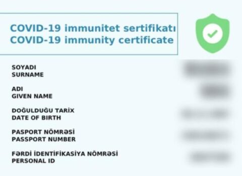 İmmunitet sertifikatı test nəticəsindən 7 gün sonra veriləcək