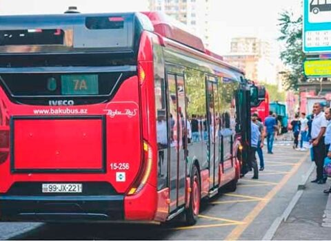 Bakıda 8 avtobusun hərəkət sxemi dəyişdirilir